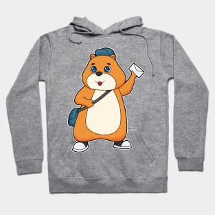 Hamster Postman Letter Hoodie